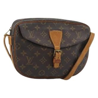 Louis Vuitton Pre-owned Vintage Monogram Canvas Shoulder Bag - Dames - Pre-owned - Bruin - Maat: ONE Size Leer