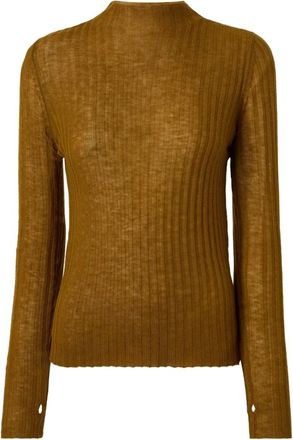Pinko Muggito Maglia Costa - Dames - Coltruien - Groen - L - Truien & Vesten