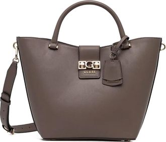 Guess Co Borsa tote Jane con logo - Grigio