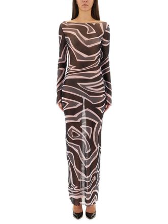 Pucci Labyrinth Print Dress