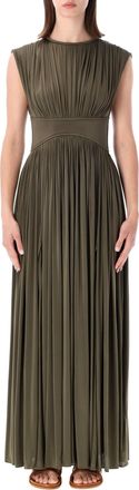 Zimmermann Luna Column Green Column Dress