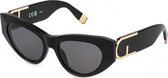 Furla Womens SFU881 54 0700 Sunglasses - Black - One Size