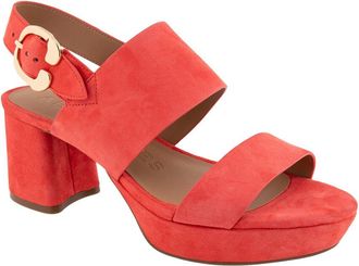 Aerosoles Camera Suede Heeled Sandal