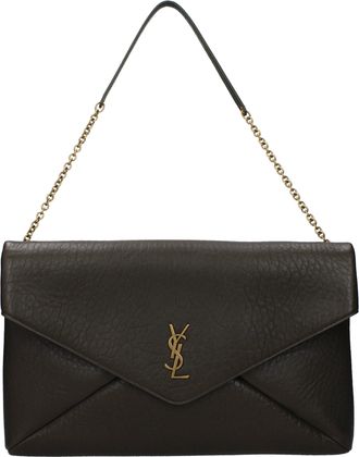 Saint Laurent Cassandre Damens Handtasche Gr&uuml;n/Moosleder