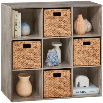 Best Choice Products 9-Cube Storage Organizer, 11in Shelf Opening, Bookcase w/ 3 Removable Back Panels