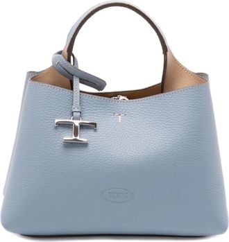 Tod's Borsa tote con ciondolo - Blu