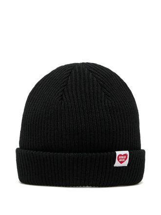 Human Made black beanie hat - unisex - Acrylic - One Size