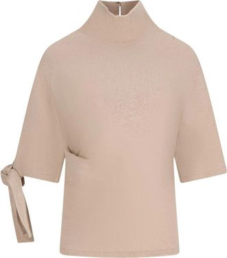 Jacquemus La Maille Fiocco - - Knitwear - Donna - Beige - XS