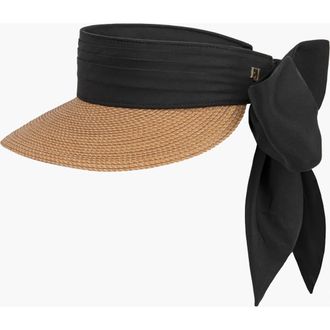 Eric Javits The Visor in Natural/Black at Nordstrom