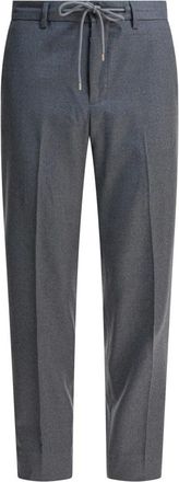BRIGLIA 1949 Womens Broeken Clothing Aw 25 - Dames - Slim Fit Broeken - Grijs - 2XL - Wol - Broeken