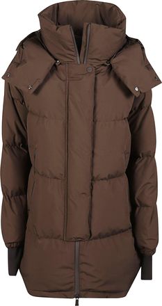 Herno 2Layers Padded Quilted Hooded Down Jacket