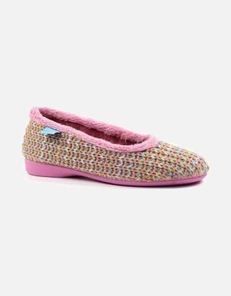 Lunar Womens Lunar Cherie Pink Slipper KLZ071 - Size: 8