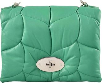 Mulberry Borsa a spalla in pelle imbottita - - Bags - Donna - Verde - ONE SIZE