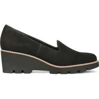 Vionic Womens Willa Wedge In Black