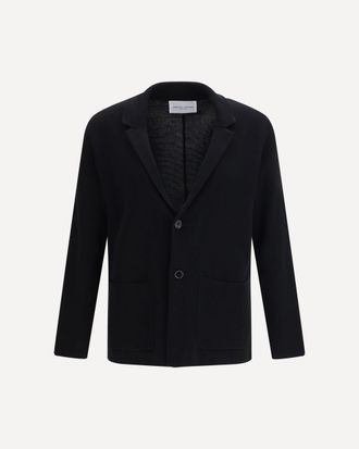 Roberto Collina Knit Jacket with lapels Male 46