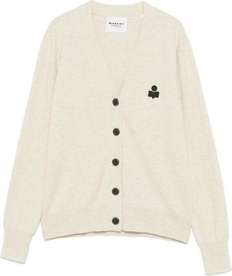 Isabel Marant Karina Cardigan - Dames - Vesten - Grijs - XS - Katoen - Truien & Vesten