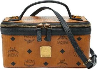 MCM Pre-owned Mini Bags, female, Brown, Size: ONE SIZE Pre-owned Mini Bag