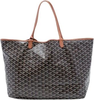 Goyard Pre-owned Tote Bags, female, Black, Size: ONE SIZE Pre-owned The Saint Louis GM