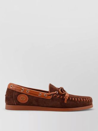 Valentino Garavani leather boat shoes
