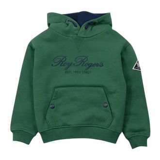 Roy Rogers F10100/Suverde Hoodie - male - Roy Rogers - Kids Sweatshirts - Green - 12 Y - Kids