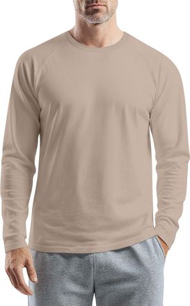 Generic Mens Long Sleeve Polo Shirts, Mens Cotton Crew Neck T-Shirt Comfort Casual Base Tops Summer Shirts for Men Grandad Hawaiian Shirts Full T Henley Shirt