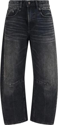 R13 Boyfriend Jeans - - Jeans - Donna - Nero - W25