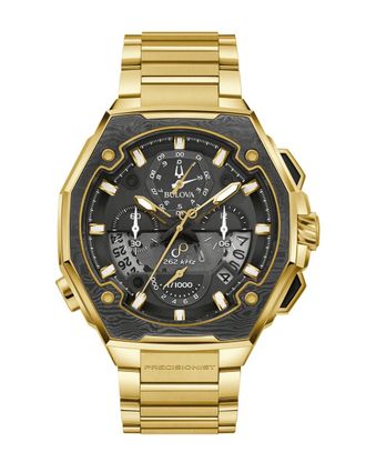 Bulova Series X Se Heren Horloge Goudkleurig 98B429
