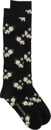 Stine Goya Floral-intarsia Socks
