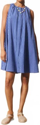 FRNCH Angela Dress In Blue