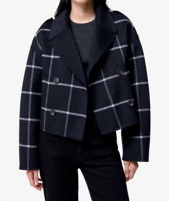 Vanessa Bruno Beran Jacket In Noir/blanc