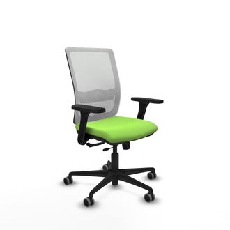 Piqueras y Crespo Silla De Oficina Piqueras Y Crespo Haches Blanco Espuma Nylon