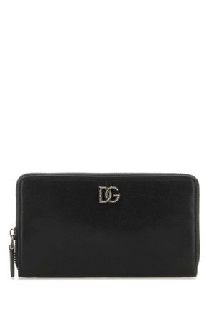 Dolce & Gabbana Black Leather Wallet