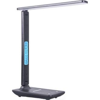 OEM Lampada Da Scrivania Con Caricatore Wireless, 10w, Nera