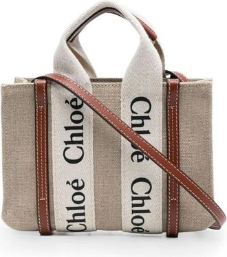 Chlo&eacute; Stijlvolle Woody Tas - Dames - Handtassen - Bruin - ONE Size - Tassen