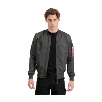 Alpha Industries Uomo, Giacche, Grigio, L, new