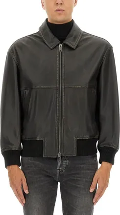 HUGO BOSS Leather Jacket
