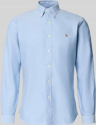 Polo Ralph Lauren Regular Fit Freizeithemd aus reiner Baumwolle in Bleu, Gr&ouml;&szlig;e XXL
