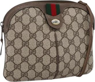 Gucci Pre-owned Cross Body Bags, female, Beige, Size: ONE SIZE Pre-owned Vintage Shoulder Bag