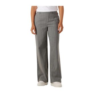 Object Object, Broeken, Dames, Grijs, S, Polyester, Wijde broek voor stijlvolle vrouwen