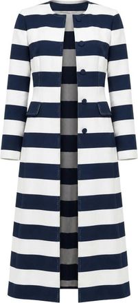 Dolce & Gabbana Jassen - Dames - Mantels - Blauw - Maat: 2XS Zijde