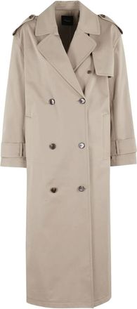 Theory Trench doppiopetto - Toni neutri