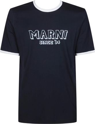 Marni T-Shirt - Heren - T-shirts - Blauw - M - Tops