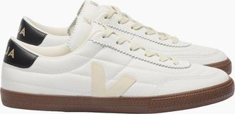 Veja Mens VEJA PANENKA O.T. LEATHER TRAINER WHITE/BLACK/BARK - Size: 10
