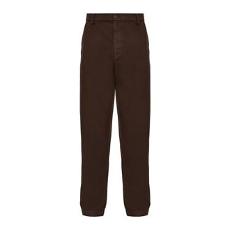 Diesel Broeken, Heren, Bruin, XL, Wol, P-Hant-Chino-Aecb Wol Broek