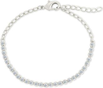 Sterling Forever Lavinia Brilliant Cut CZ Bracelet