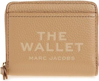 Marc Jacobs The Mini Leather Compact Wallet in Camel at Nordstrom
