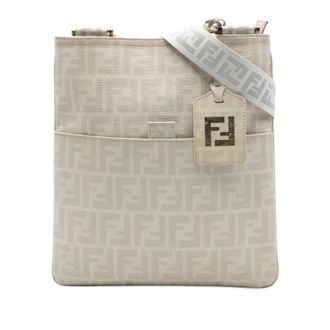 Fendi Pre-owned Fendi Zucca Spalmati Crossbody Unisex QBFQK1MLM5LMSELJ
