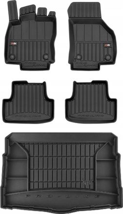 OEM Set Alfombrillas De Goma 3d Vw Golf 8 Hb Desde 2019-d