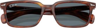 Ray-Ban Brunel Zonnebril - unisex - Zonnebrillen - Bruin - 53 MM - Accessoires