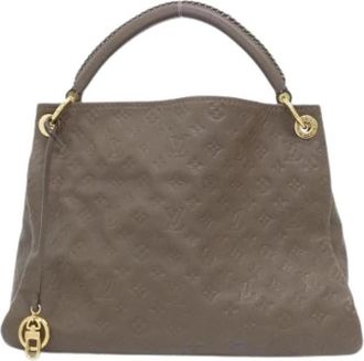 Louis Vuitton Pre-owned Vintage Monogram Empreinte Schoudertas - Dames - Vintage Handtas - Bruin - ONE Size - Leer - Vintage